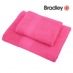 Махровое полотенце Bradley, 100 х 150 см, цвет фуксия