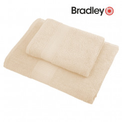 Bradley terry towel, 50 x 70 cm, undyed cotton, 5 pcs