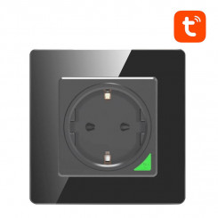 Avatto N-WOT10-EU-B TUYA Smart WiFi Wall Socket (Black)