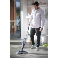 Bissell Mop SpinWave  Cordless operating Washing function Operating time (max) 20 min Lithium Ion 18 V Blue/Titanium