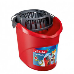 Vileda Super Mocio mopping system / bucket Single tank Red