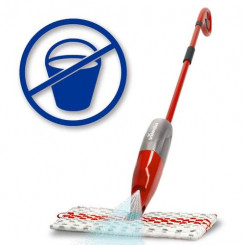 Vileda 1.2 Spray Max mop Microfibre, Plastic Dry&wet Red, White