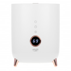 Adler AD 7972 Humidifier 23 W Water tank capacity 4 L Suitable for rooms up to 35 m² Ultrasonic Humidification capacity 150-300 ml / hr White