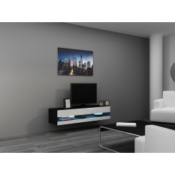 Cama Подставка под телевизор VIGO NEW 30/140/40 черный/белый глянец