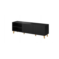 Cama RTV cabinet PAFOS 150x42x52 Black matt