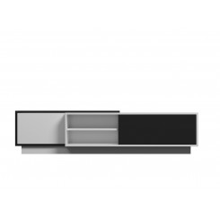 Cama TV cabinet SIGMA1 180 white / black gloss