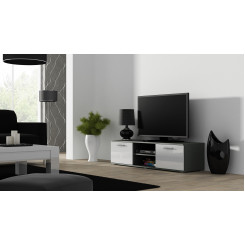 Cama TV stand SOHO 140 grey / white gloss
