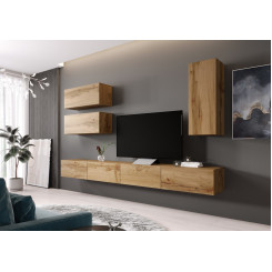 Cama Living room cabinet set VIGO 13 wotan oak / wotan oak matt