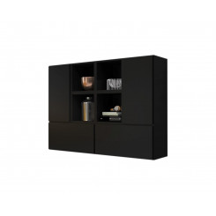 Комплект мебели для гостиной Cama ROCO 19 (4xRO3 + 4xRO6) черный/черный/черный