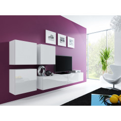 Cama Living room cabinet set VIGO 23 white / white gloss