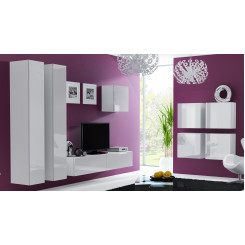 Cama Living room cabinet set VIGO 24 white / white gloss