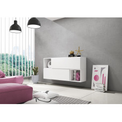 Cama living room furniture set ROCO 14 (2xRO1 + 2xRO6) white / white / white