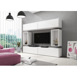 Cama living room furniture set ROCO 1 (4xRO1 + 2xRO4) white / white / white