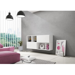 Cama living room furniture set ROCO 15 (RO4+2xRO3+2xRO6) white / white / white