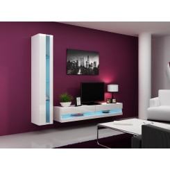 Cama Living room cabinet set VIGO NEW 8 white / white gloss
