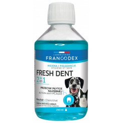 FRANCODEX Fresh dent жидкость для гигиены полости рта - формула для собак/кошек - 250 мл