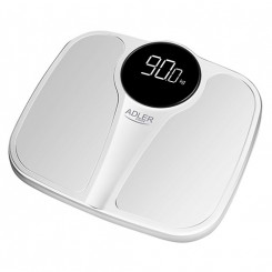 Adler Bathroom Scale AD 8172w	 Maximum weight (capacity) 180 kg Accuracy 100 g Body Mass Index (BMI) measuring White