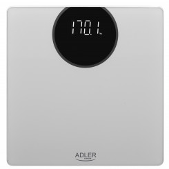 Весы для ванной Adler AD 8175 Максимальный вес (вместимость) 180 кг Точность 100 г Серебро