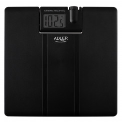 Весы для ванной комнаты Adler с проектором AD 8182 Максимальный вес (емкость) 180 кг Точность 100 г Черный
