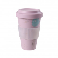 Чашка Stoneline Awave Coffee-to-go 21956 Емкость 0,4 л Материал Силикон/пПЭТ Розовый