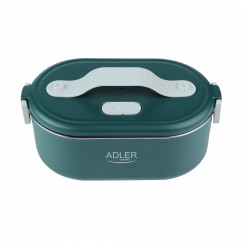 Контейнер для еды Adler с подогревом AD 4505g Емкость 0,8 л Материал Нержавеющая сталь/пластик Зеленый