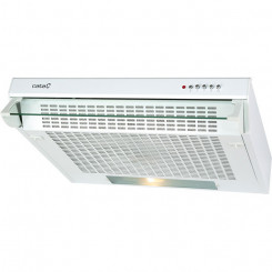 CATA Hood F-2050 WH Conventional Energy efficiency class C Width 60 cm 195 m³/h Mechanical control LED White