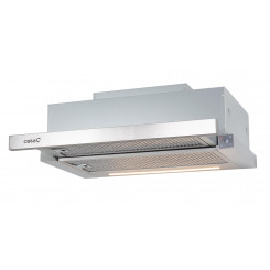 CATA TFH 6630 X /A Hood, Energy efficiency class A+, Width 60 cm, Max 605 m³/h, Touch Control, LED, Stainless steel CATA