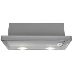 Beko HNT61210X cooker hood 280 m³ / h Semi built-in (pull out) Stainless steel