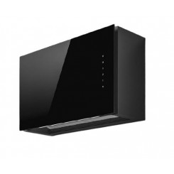 Elica PRF0163752 cooker hood Wall-mounted Black 700 m³ / h A