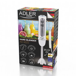 Погружной блендер Adler AD 4625w Ручной блендер 1500 Вт Количество скоростей 5 Турбо-режим Белый