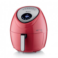 Ariete 00C461801AR0 fryer Single 5.5 L Stand-alone 1800 W Hot air fryer Red, Stainless steel