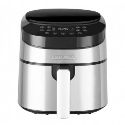 Gastroback Design Air Pro Single 3.7 L Stand-alone 1300 W Hot air fryer Black, Stainless steel