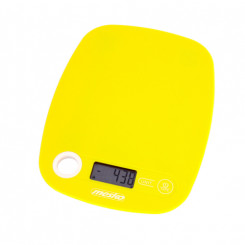 Кухонные весы Mesko MS 3159y Максимальный вес (емкость) 5 кг Цена деления 1 г Тип дисплея ЖК Желтый