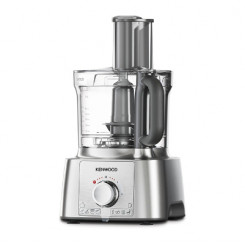 KENWOOD Food processor FDP65.820SI MultiPro Express, 1000 W, 2 speeds + Pulse, Stainless steel knife blades, Inox color