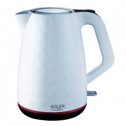 Чайник Adler AD 1277 Standard 2200 Вт 1,7 л Пластиковое вращающееся основание на 360° Белый
