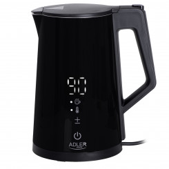 Adler Kettle AD 1345b Electric 2200 W 1.7 L Stainless steel 360° rotational base Black