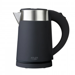 Adler Kettle  AD 1372 Electric 800 W 0.6 L Plastic / Stainless steel 360° rotational base Black