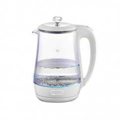 Maestro MR-052-WHITE Electric glass kettle, white 1.7 L