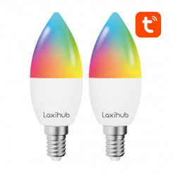 Laxihub LAE14S Wi-Fi Bluetooth TUYA Умная светодиодная лампа (2 шт.)