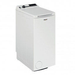 WHIRLPOOL Top load washing machine TDLRB 65241BS EU/N, 6.5 kg, 1200 rpm, Energy class C, Depth 60 cm, Inverter motor