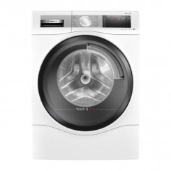 BOSCH Washing machine - Dryer WDU8H542SN, 10/6 kg,, 1400 rpm, energy class D, depth 61.6 cm, AquaStop, Home Connect