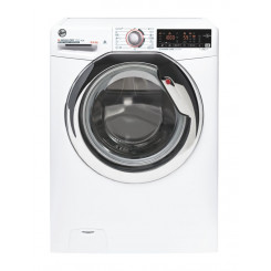 Hoover Washing Machine H3DS596TAMCE/1-S Energy efficiency class A Front loading Washing capacity 9 kg 1500 RPM Depth 58 cm Width 60 cm Display LCD Drying system Drying capacity 6 kg Steam function NFC White