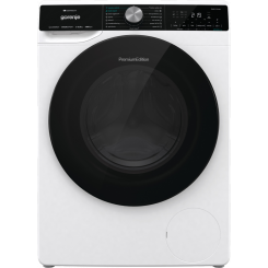 Gorenje   Washing Machine   WNS1X4ARTWIFI   Energy efficiency class A   Front loading   Washing capacity 10.5 kg   1400 RPM   Depth 61 cm   Width 60 cm   LED   Steam function   White