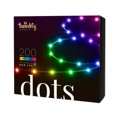Умные светодиодные фонари Twinkly Dots, 60 RGB (многоцветные), питание от USB, 3 м, черные Умные светодиодные фонари Twinkly Dots, 60 RGB (многоцветные), питание от USB, 3 м, черный RGB — более 16 млн цветов