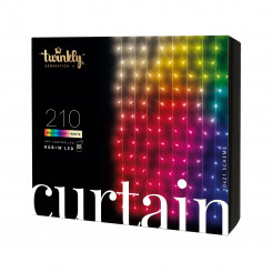Умные светодиодные светильники Twinkly Curtain 210 RGBW 1,5x2,1 м Умные светодиодные светильники Twinkly Curtain 210 RGBW 1,5x2,1 м RGBW – более 16 млн цветов + теплый белый