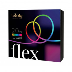 Twinkly Flex Smart LED Tube stardikomplekt 200 RGB (mitmevärviline), 2m, valge Twinkly Flex Smart LED Tube stardikomplekt 200 RGB (mitmevärviline), 2m, valge RGB – 16M+ värvi