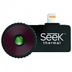 Тепловизионная камера Seek Thermal LQ-AAAX, оксид ванадия, неохлаждаемая матрица в фокальной плоскости, черный, 320 x 240 пикселей