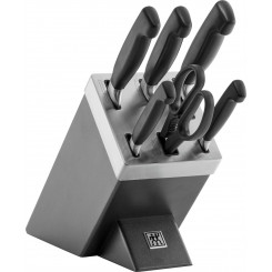 ZWILLING FOUR STAR 35148-507-0 набор кухонных ножей/блоков столовых приборов 7 шт Серый