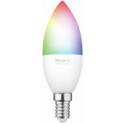 LED spuldze Trust Smart WiFi LED-küünal E14 valge ja värviline