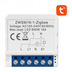 Intelligent ZigBee flush switch Avatto ZWSM16-W1 TUYA